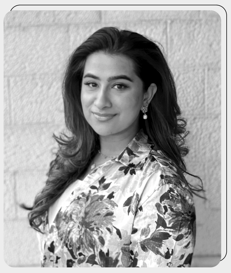 Portrait of Ashna Zubair, General Secretary of FOAP